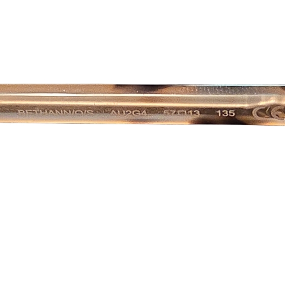 😎 Kate Spade Bethann Aviator Gold Sunglasses - Picture 6 of 7